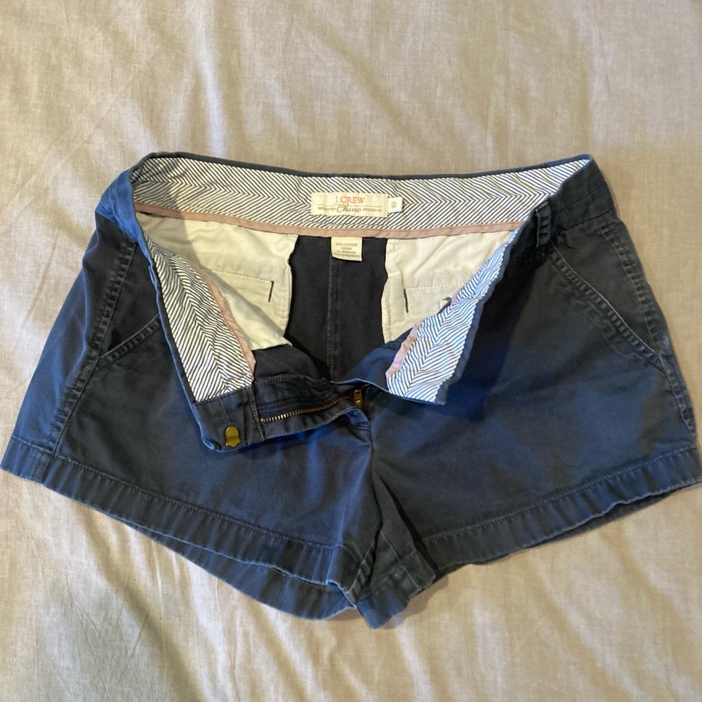 J.Crew blue Chino shorts